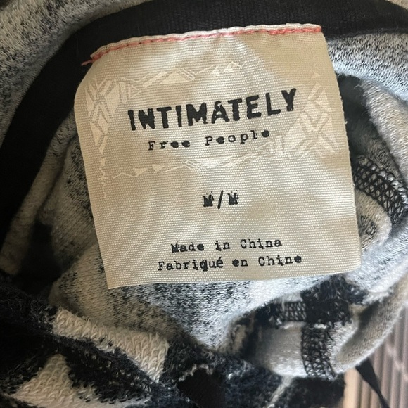 Free people 'Aztec Print Hooded' dress/coverup M/M - Picture 2 of 5